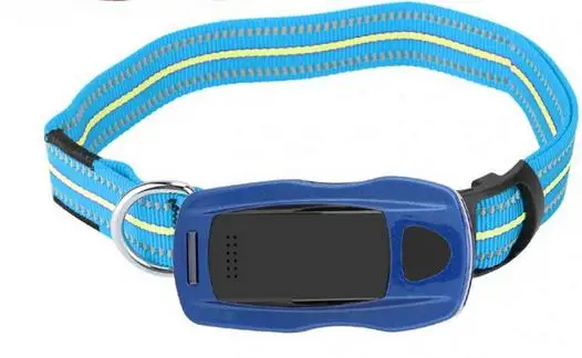 Синий Мини Умный домашний gps ошейник с трекером водонепроницаемый IP67 Cat Dog Finder локатор система мониторинга высокое качество домашнее животное gps устройство слежения - Цвет: Синий