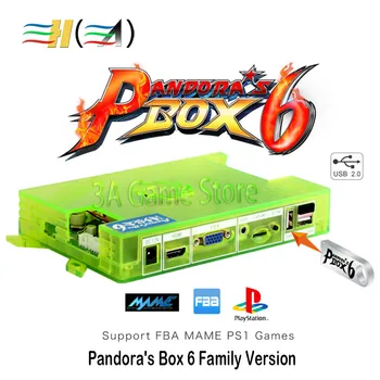 

Original Pandora's Box 6 Family Version Motherboard 1300 in 1 Can Add Games Mame 3D and Adding