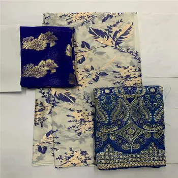 

most beautiful Silk lace (2+4+2Y)Fabric Satin For Dress new arrival African silk velvet fabric good quality for gold ! LXE062915