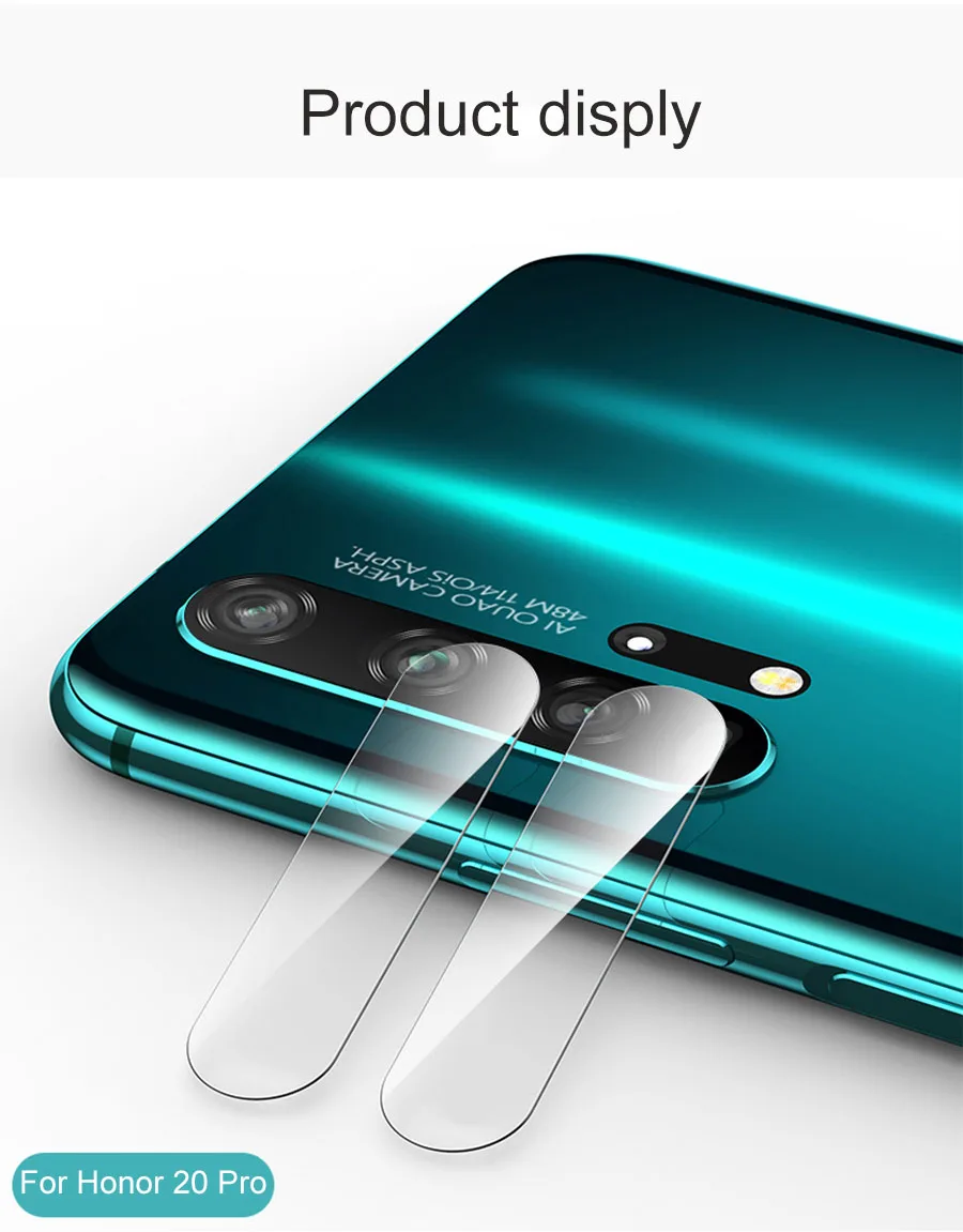 2 шт. для huawei Honor 20 Pro 20i Защитная пленка для задней камеры для экрана для Honor View 20 Nova 3 Termpered glass