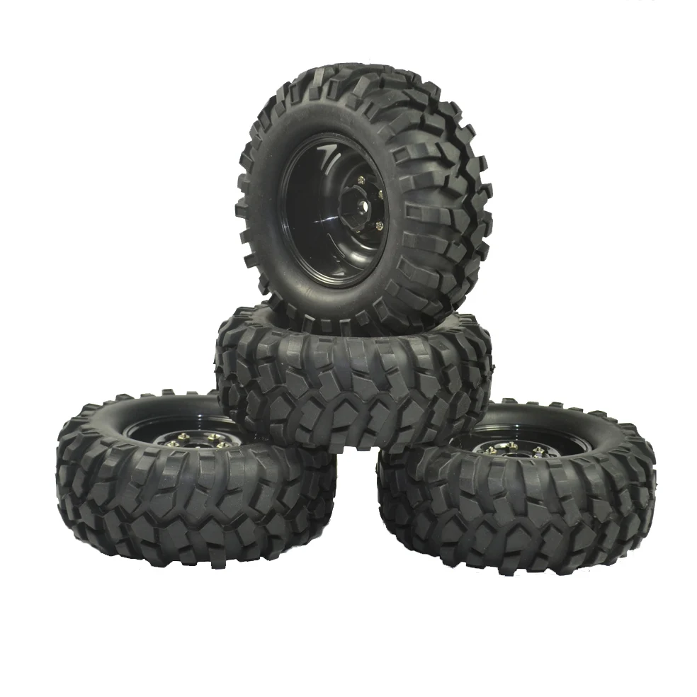 

LTC0034 RC Tires for 4PCS RC 1/10 Off-road 1.9-inch Tires (96mm) for 1:10 Tracked Vehicles beach tire