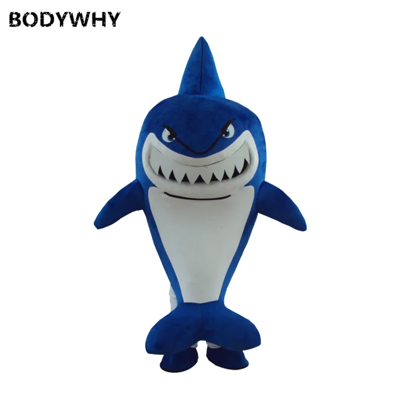 

Blue Shark Mascot Costume Suits Cosplay Party Game Dress Outfits Clothing Advertising Carnival Halloween Xmas Easter Adults