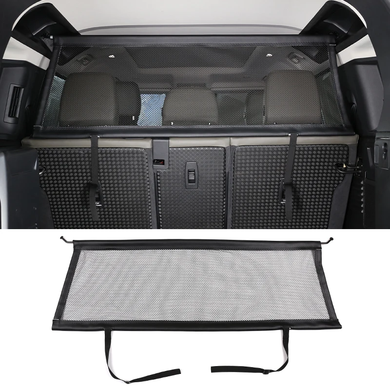 For Land Rover Defender 110 20202022 Car Isolation Pet Barrier Net Back Trunk Safety Pet
