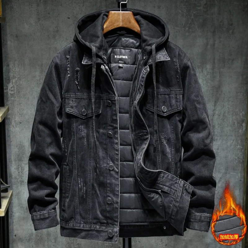blue Winter Jean Jackets Outerwear 