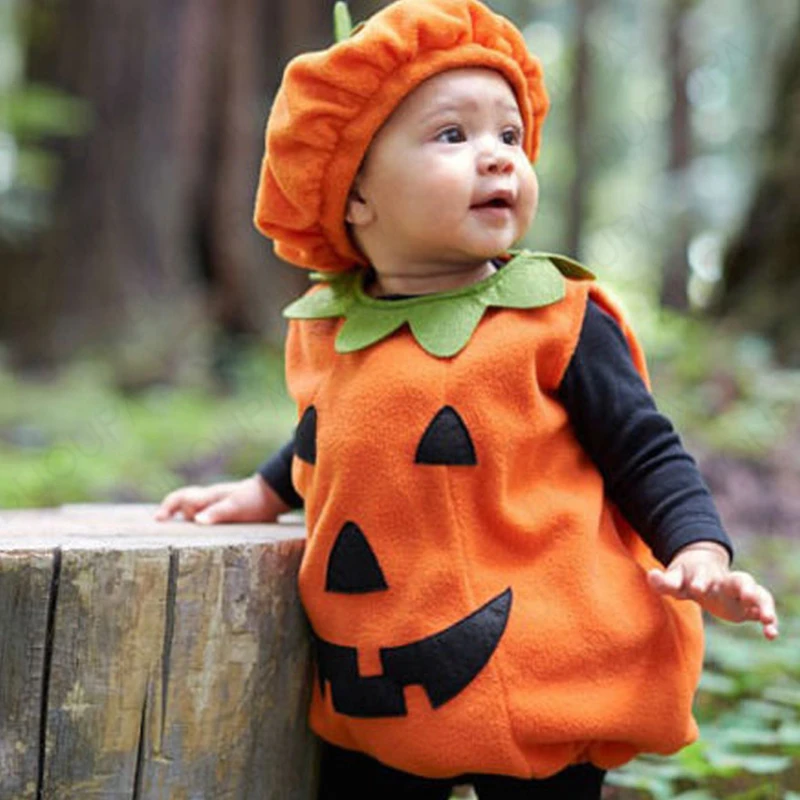 Disfraces De Halloween Para Bebe Disfraz De Calabaza Para Nino Disfraz Bonito Para Bebe Y Nina Vestido De Fantasia Para Fiesta De Carnaval De Ano Nuevo Aliexpress