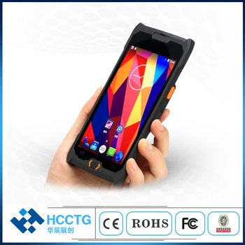 

2020 5in NEW Portable Android pda Bluetooth 1D 2D barcode scanner Handheld ISO14443 RFID Reader for Logistic C50