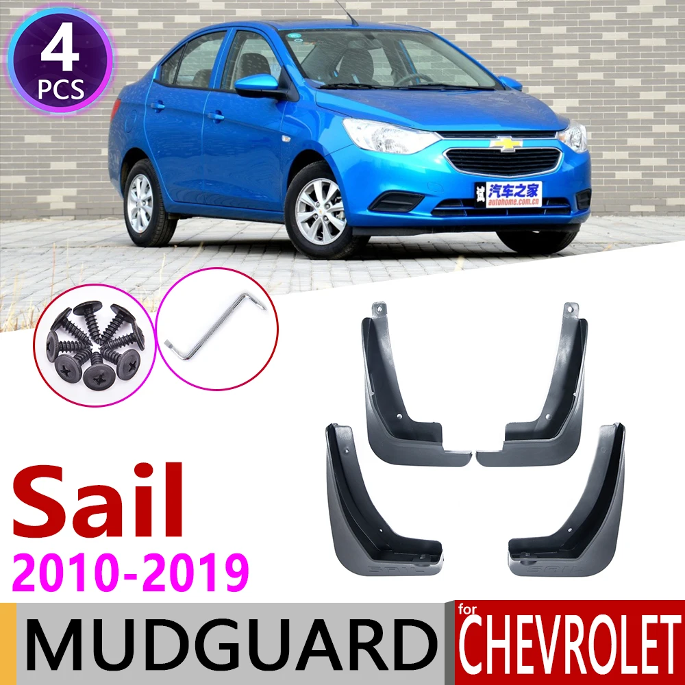Классические Брызговики для Chevrolet Sail 2010 ~ 2019 Nuevo брызговики аксессуары 2011 2012 2013 2014