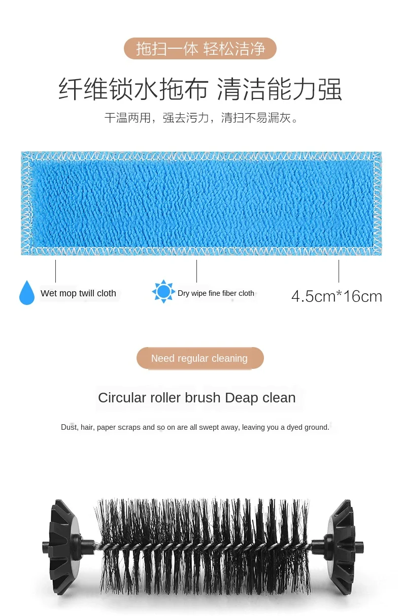 Dust-free Sweeping Machine Broom Garbage Shovel Combine Lazy Invention Push Broom Can Elderly Pregnant Women Use 2020 New E11366