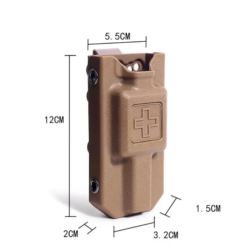 Открытый выживания жгут Быстрый гемостаз медицинский аварийный тактический военный исследования MOLLE системы жгут сумка для хранения