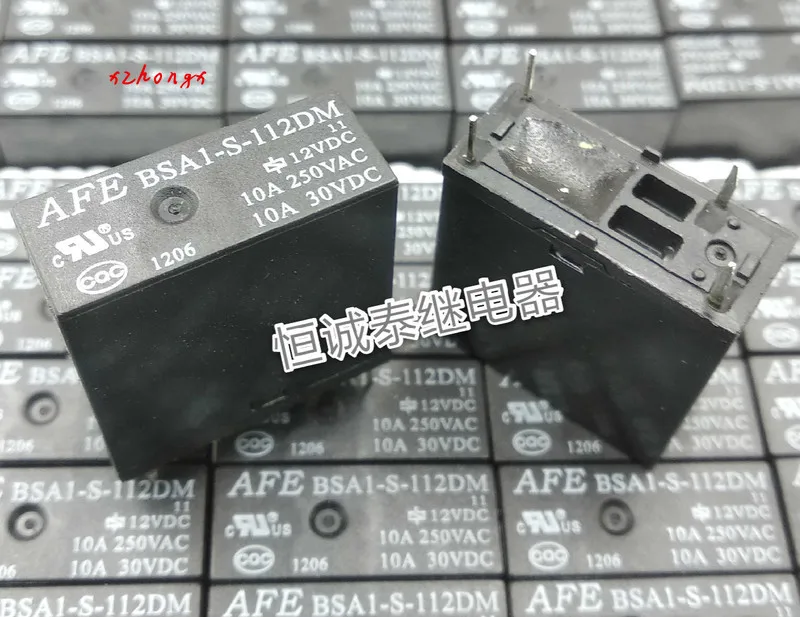 Bsa1-s-112dm 12V new genuine relay 10A 4-pin | Обустройство дома