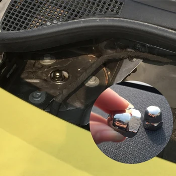 

2Pcs Car Screw Cap For Mercedes Smart Fortwo Forfour CITY-COUPE CROSSBLADE ROADSTER Coupe 450 451 452 453 454 Protector Parts