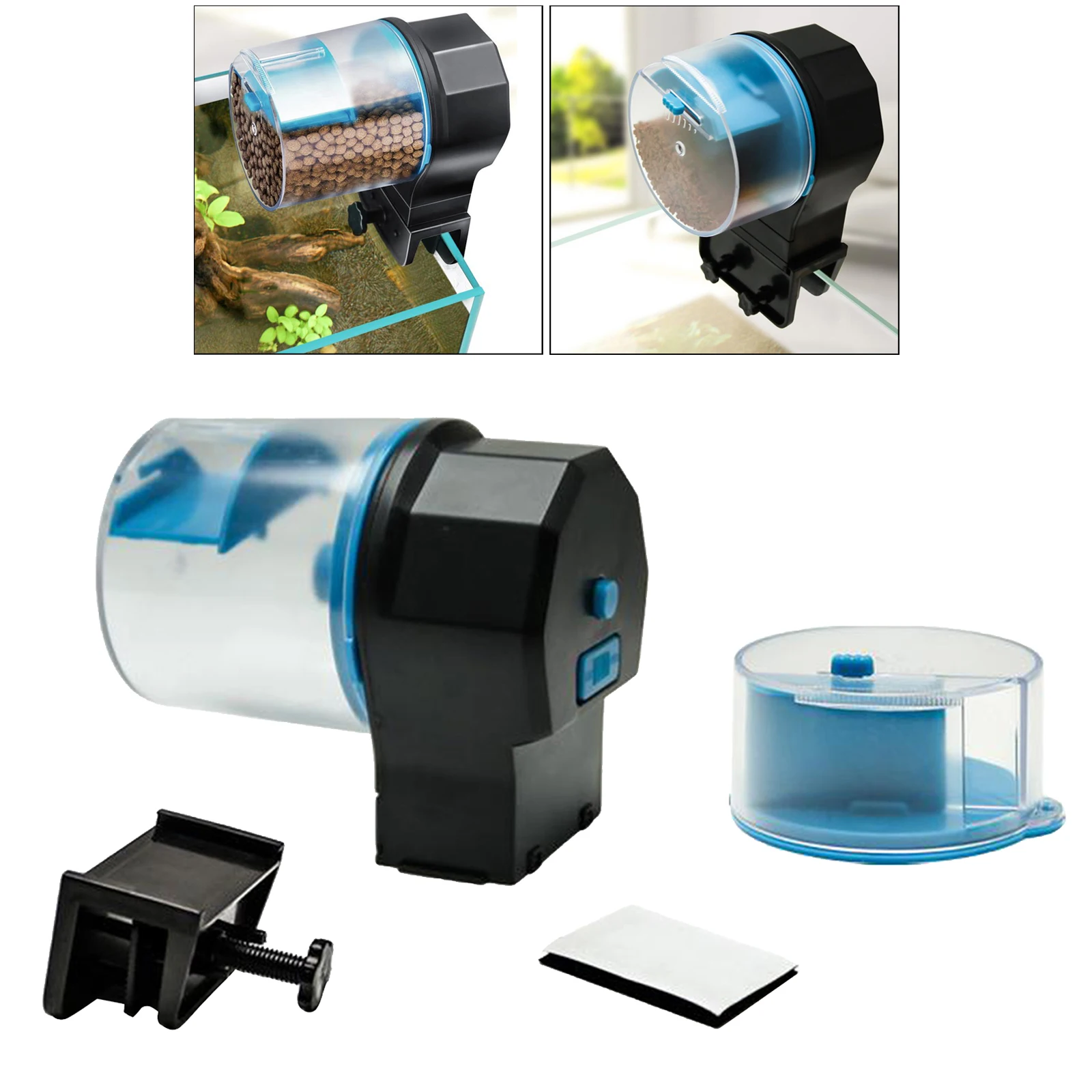 Automatic Fishing Food Feeder Timer Dispenser for Aquarium or Fishing Turtle