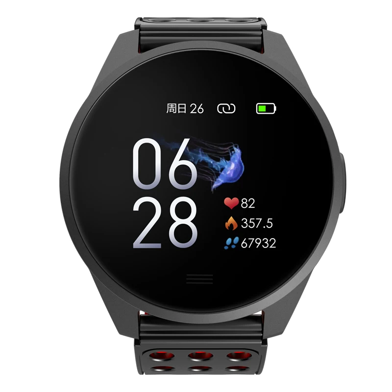 CK20 Color Screen Smart Bracelet Heart Rate Sleep Monitoring IP67 Waterproof Step Counter Multi-Function Sports Bracelet