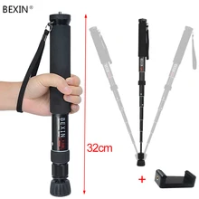 BEXIN Tripod monopod camera stand stick monopod dslr portable lightweight camera monopod video support for camera dslr portable lightweight aluminum alloy professional monopod with gimbal for dslr digital camera monopod with mini tripod for camera