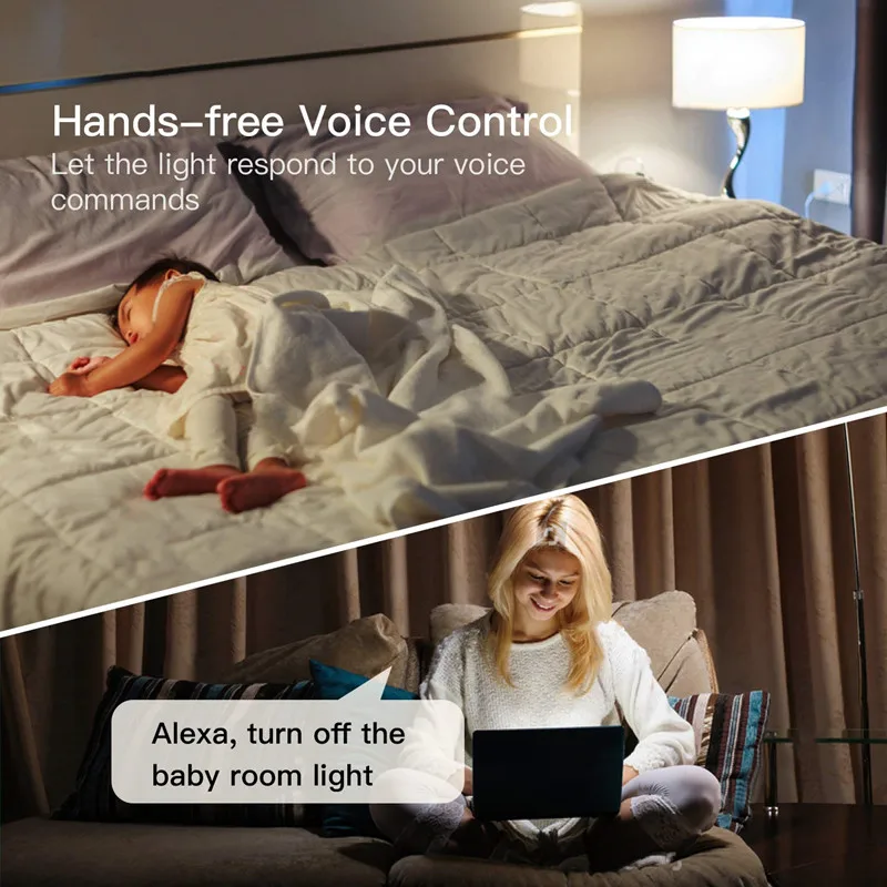 Tuya Smart life app управление Wi-Fi свет кнопка переключатель США поддержка Alexa Google Home для голосового управления