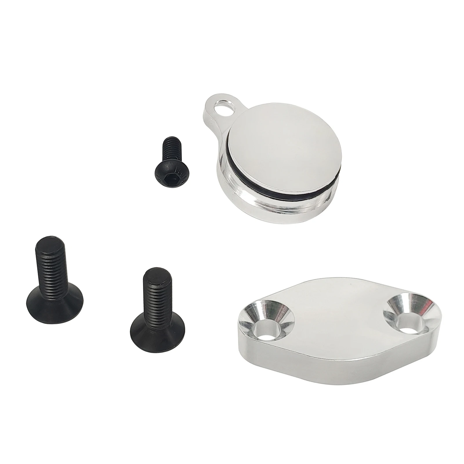 1Set 14.9mm EGR Delete Intake/Exhaust Block Off Plate for LSX Truck