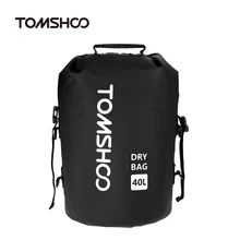 TOMSHOO 40L Открытый Водонепроницаемый сухой мешок хранения для путешествий рафтинг катание на каяках каноэ Кемпинг Сноубординг