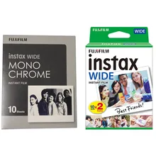 Для Fujifilm Instax Wide 300/210/200 Камера пленка глянцевая фотобумага для Фотобумага белый/черный край 10/20 Вт, 30 Вт, лист