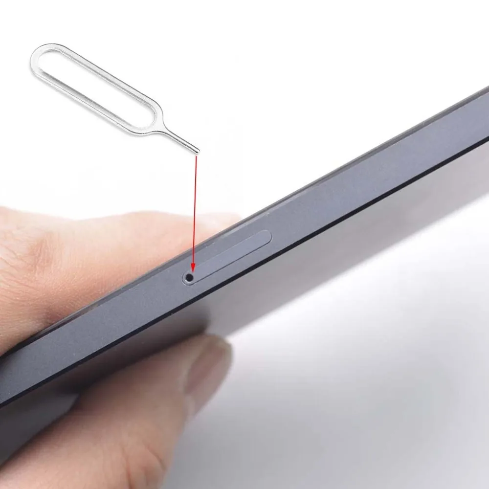 1 шт. извлечение сим-карты Pin ключ инструмент игла sim-карты лоток держатель извлечения Pin для iPhone7 6 5 для Xiaomi3 для samsung