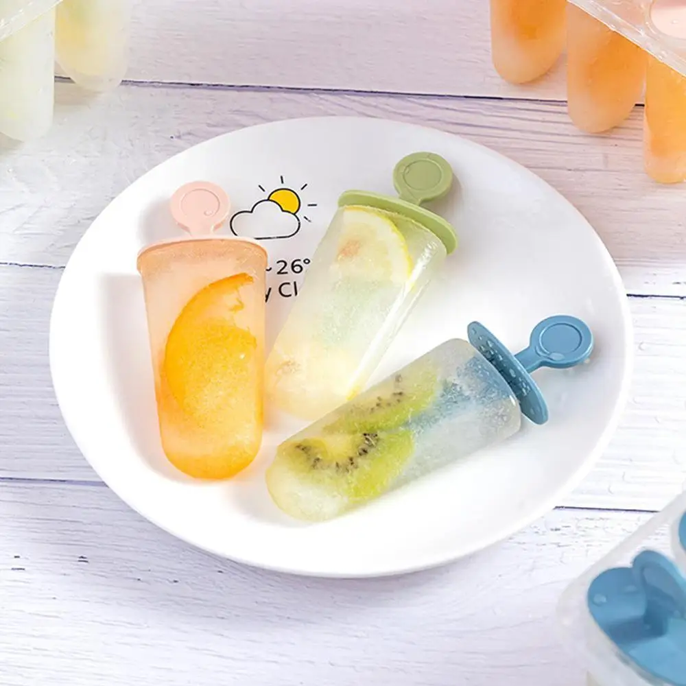 8 ячеек DIY эскимо формы для приготовления мороженого кухонные многоразовые