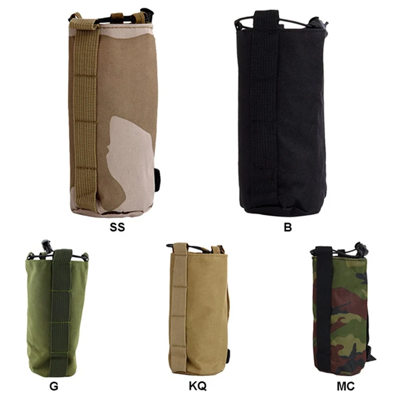 Тактический molle нейлоновый мешок для бутылки воды износостойкий водонепроницаемый гидратационный держатель для чайника для охоты на открытом воздухе