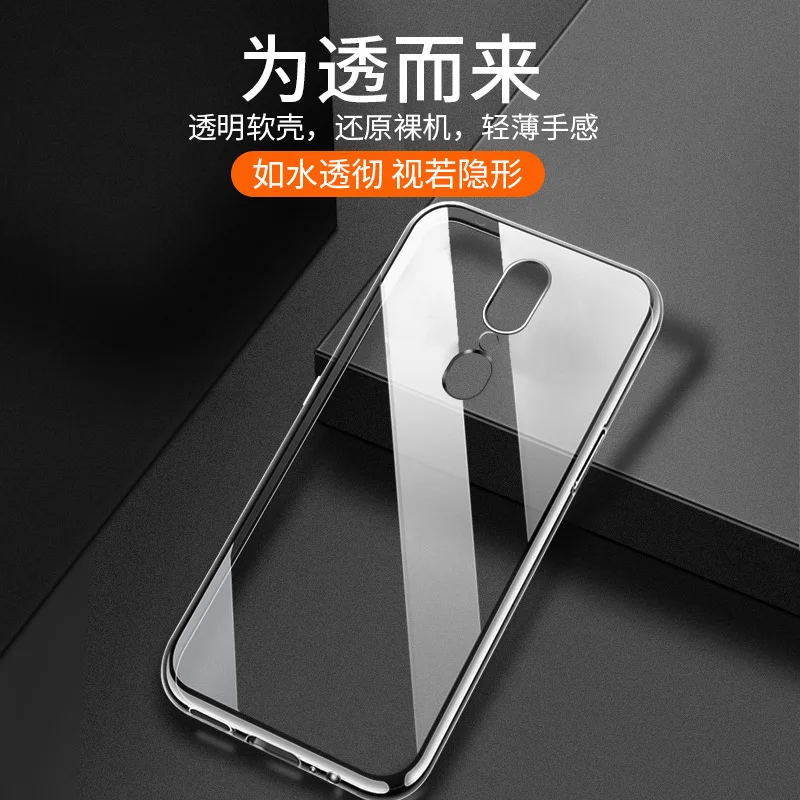 OPPO A9 Phone Case OPPO A9 Ultra-Thin Transparent Silica Gel Soft Cover F11 Protective Case Men And Women New Style All Edges In