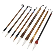 1 шт. кисть для каллиграфии волка волос Китайская кисть для покраски кисть для искусства раскрашивания кисти для акварели школьные принадлежности