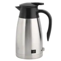 304 Stainless Steel Electric Kettle 1.2L Water Bolier Kettles Portable Coffee Tea Milk Water Heated Teapot For Car Truck 12V 24V 2
