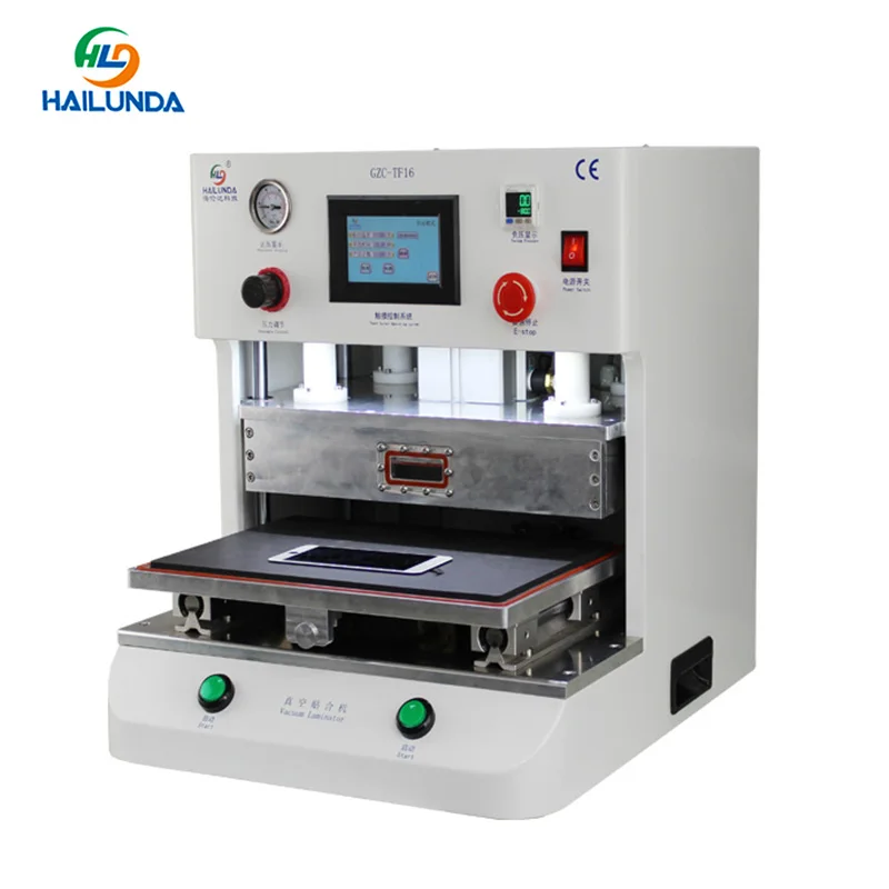  High-End 16inch Size OCA Vacuum Laminating Machine LCD Screen Replace for Tablets Mobile Edge Scree