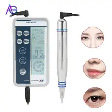 Портативный макияж красота аппарат для волос инсульта бровей татуировки профессиональная роторная ручка для макияжа
