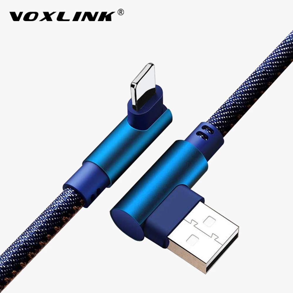 VOXLINK 5V 2.4A USB кабель для iphone X XS XR Быстрая Зарядка Синхронизация данных xs max 8 8Plus 7 6 6s