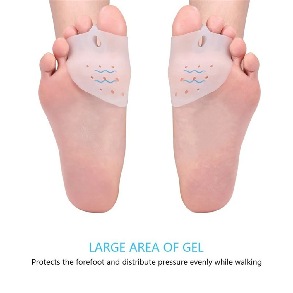 2Pcs Bunion Corrector Pain Relief Hammer Toe Separator with Forefoot Care Pads 2Pcs Bunion Corrector Pain Relief Hammer Toe Separator with Forefoot Care Pads