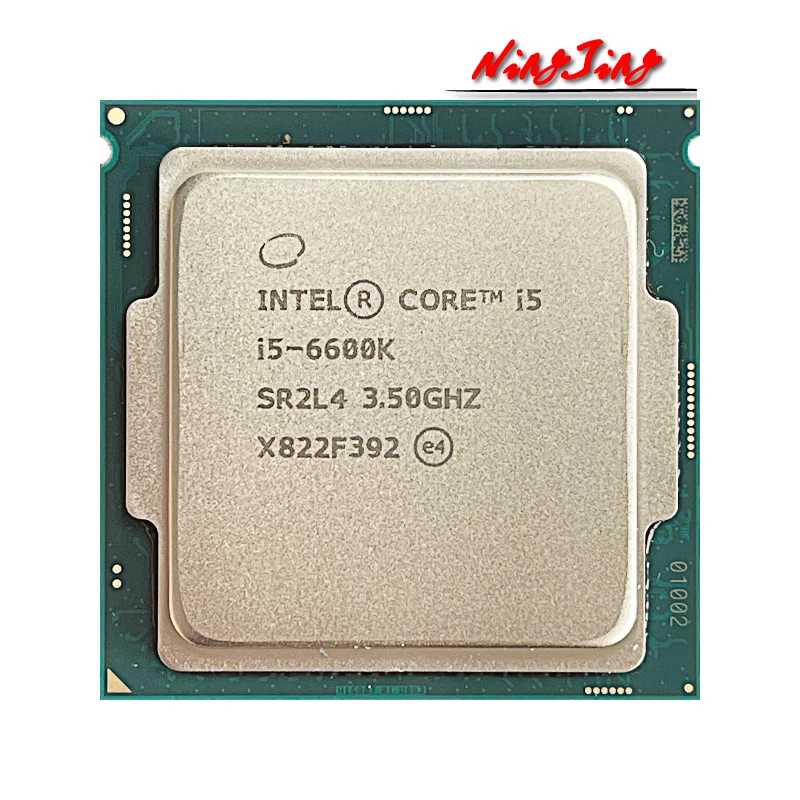 Intel Core i5-6600K i5 6600K 3.5 GHz Used Quad-Core Quad-Thread CPU  Processor 6M 91W LGA 1151