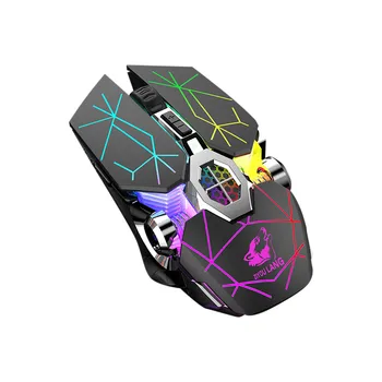 

Rechargeable Mouse Wireless Silent LED Backlit Mice USB Optical Ergonomic Mechanical Mouse PC Computer Mouse For Laptop Z0316