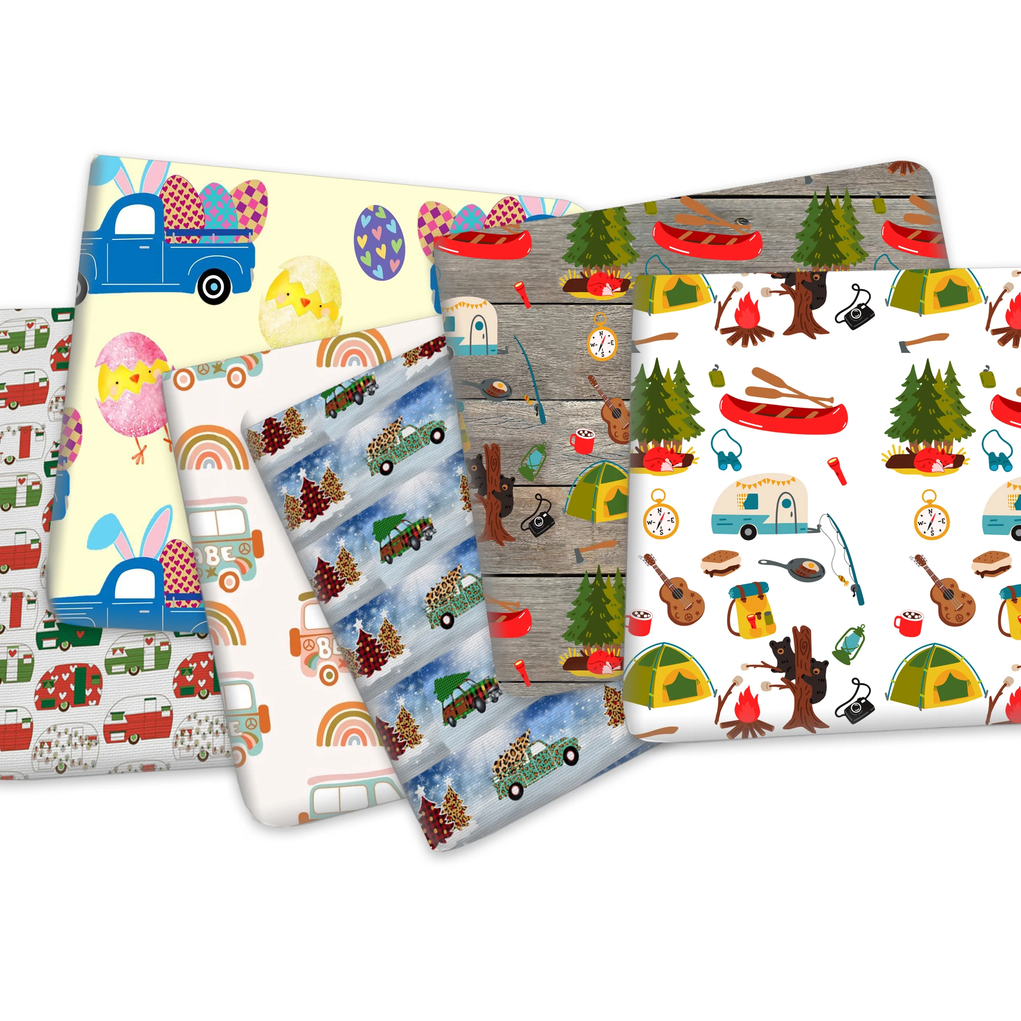 

50*145cm Car Series Printed Polyester Cotton Fabric Quilting Patchwork Cloth Dress Puppet Garment Tissue Material Doll,1Yc12502