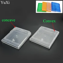 YuXi-carcasa de reemplazo para cartucho de juego GBA SP, carcasa para tarjeta GB GBC, azul, verde, transparente