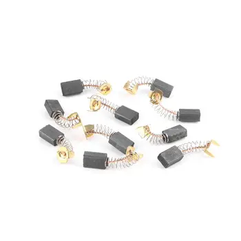

10pcs Power Tool Carbon Brush Electric Hammer Angle Grinder Graphite Brush Replacement Various Size D08F