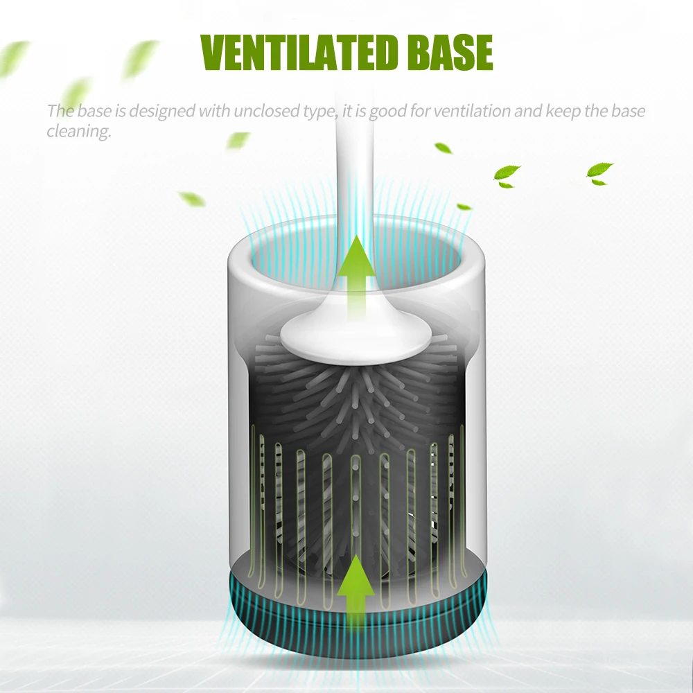 Набор щеток и держателей для унитаза, щетка для туалета, очиститель для ванной комнаты, инструмент для глубокой очистки, настенный и напольный ершик