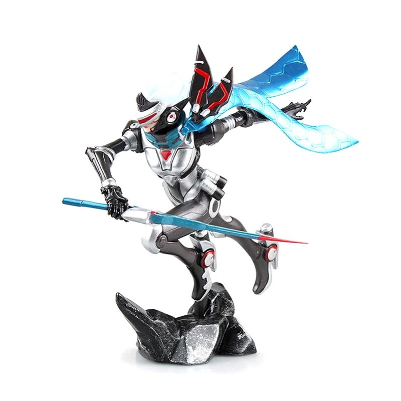 ELBCOS проект происхождения Zed Yi Lucian Fiora Лоран Yasuo 17-22 см/7-8,5 ''ПВХ Фигурки Модель игрушки - Цвет: Fiora