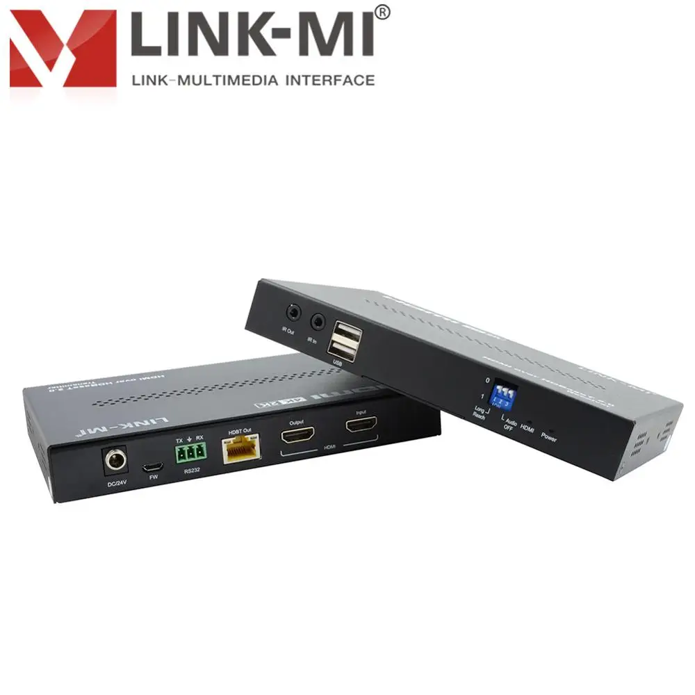LINK-MI LM-EX55 HDBaseT HDMI удлинитель передачи до 150m под 1080 p, 100m под 4K