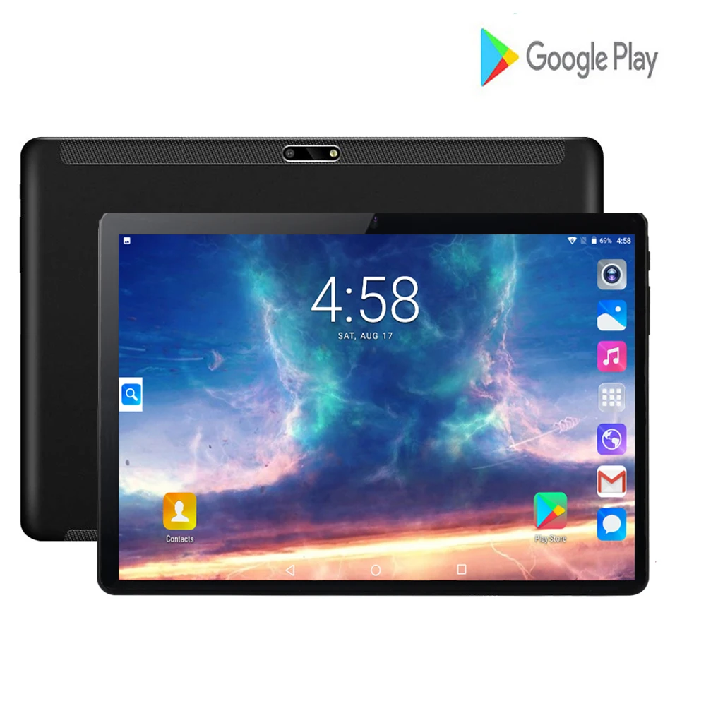 

2020 Google Android Tablets 10 inch 1280*800 IPS Glass Large Screen 8.0MP Rear Camera Wifi 3G tablets support Russian Keyboard