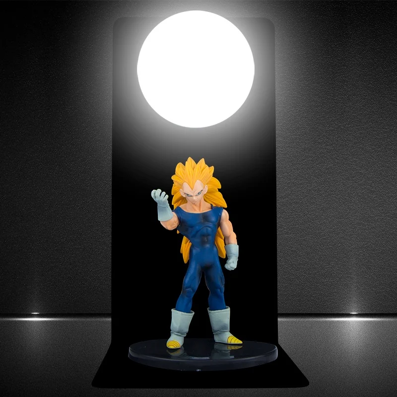S. orange DIY DRAGON BALL Аниме Goku Zamasu Вегета Буу силовые бомбы настольная лампа светодиодный ночник декоративное освещение подарки - Испускаемый цвет: 4
