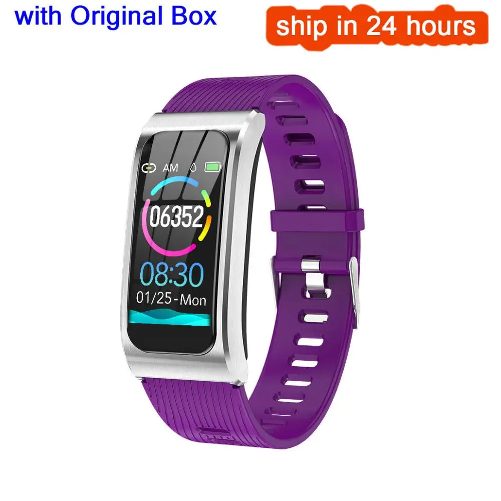 AK12 Smart Bracelet Color Screen IP68 Waterproof Women Smart Watch Heart Rate Monitor Cycle Activity Monitor Sports Band 