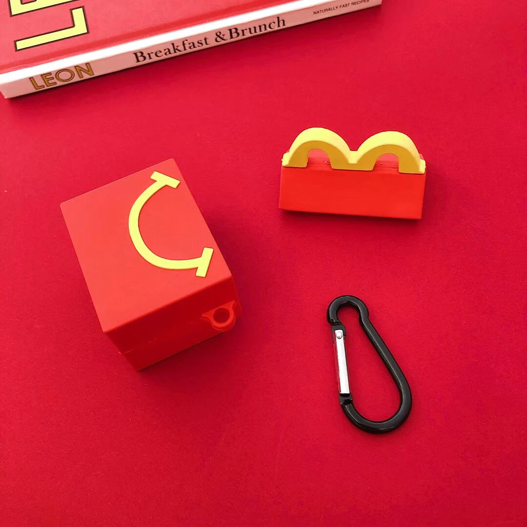 Милый 3D мультфильм М детская посылка силиконовый мягкий чехол для гарнитуры для Apple новые Airpods 1/2 крышка беспроводные bluetooth наушники чехол