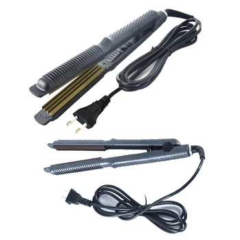 

Fast Preheating Straight Hair Splint Straight Hair Curler Temperature Control Titanium Hair Straighteners Corrugated Crimper Wav
