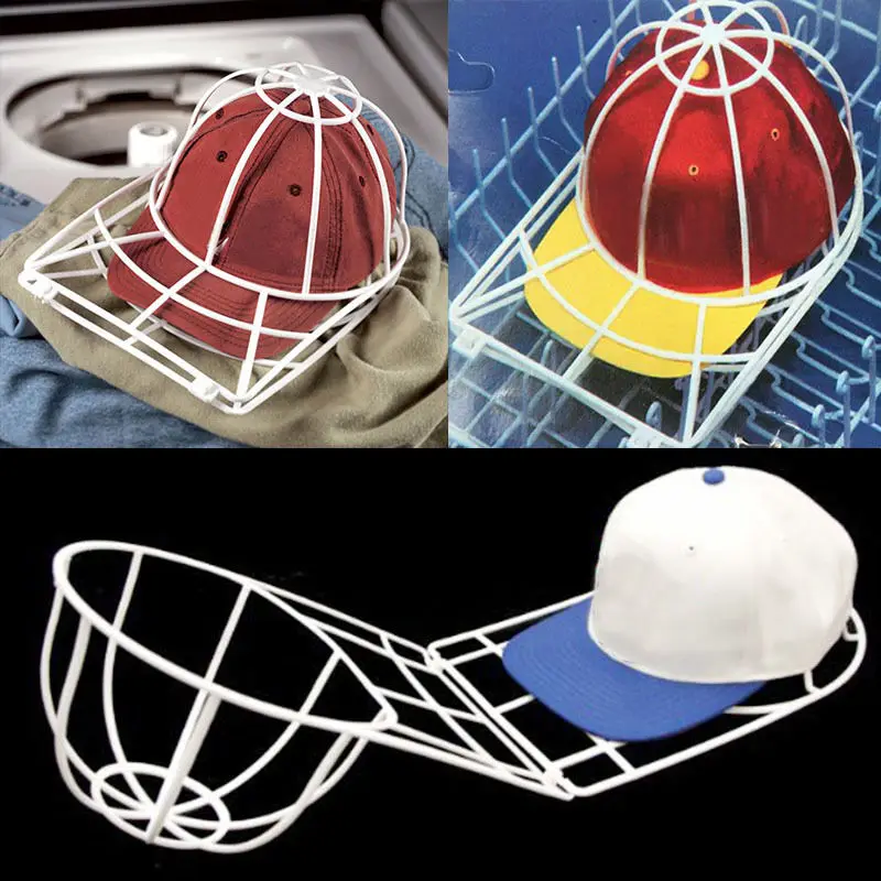 Cap Washing Cage Baseball Ball cap Hat Washer Frame Hat Shaper Drying Race VvV 