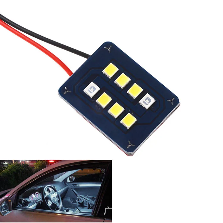 

New Style Car LED Roof Light Blue 2835 8smd Reading Light Interior Light Trunk Light