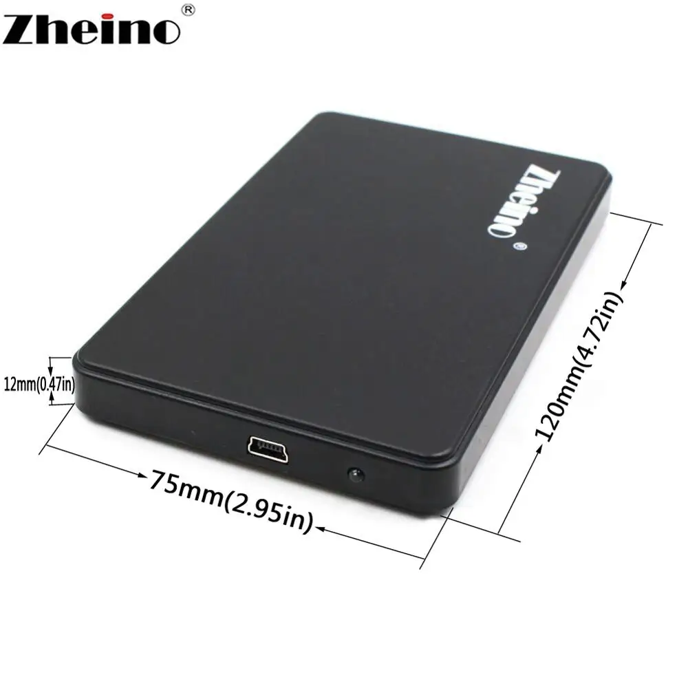 Zheino  HDD  SSD Ŭ ̽, 2.5 ġ USB 2.0 HDD ̽, 44PIN IDE PATA ϵ ̺ ũ