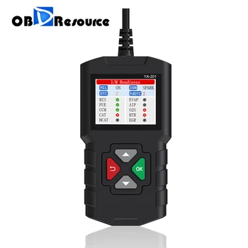 

Car Diagnostic Tool YA201 YA101 OBDII/EOBD Engine Analyze Automotive Scanner Upgrade FREE Lifetime PK CR3001 OBD2 Code Reader