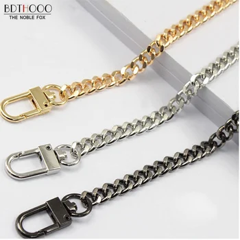 

5pcs/ 110cm Lot Metal Chain Strap Accessories For Bags Belt Chain Bag Straps DIY Strap Crossbody Bag Replacement Long Belts 3